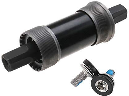 Be in Your Mind - Caja de pedalier cónica con cartucho cuadrado, 68 x 122,5 mm, color negro