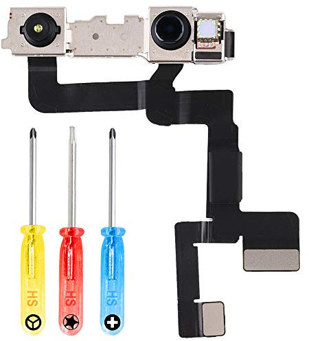 MMOBIEL Fotocamera frontale compatibile con iPhone 11 2019 12 MP - Cavo flessibile per fotocamera selfie sostituzione fotocamera frontale - Incl. cacciaviti