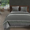 Soleil d'ocre, Cashemire Housse de Couette + 2 taies, Gris, 260x240 cm