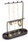 Kook Time Schmuckständer - Freundlicher Schmuckhalter und Schmuckbaum, Ideal für Ketten, Armbänder und Ringe, Schmuckaufbewahrung und Organizer, Kettenhalter und Ohrringhalter, Jewelry Stand - Schwarz
