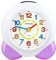 Edillas Réveil analogique sans tic-tac pour garçons et Filles, réveil avec Fonction Snooze, réveil de Bureau avec veilleuse pour Chambre d'enfant, réveil de Chevet (Violet-1031)