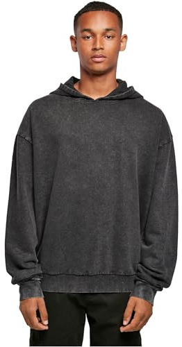 Build Your Brand Herren By191-acid Washed Oversized Hoody Kapuzenpullover (1er Pack)