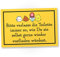 DankeDir! Toilette sauber hinterlassen - 30 x 20 cm Schild - Toilettenschild Toilette WC Schild zum aufhängen Klo Kloschild lustig - Gäste WC Gästetoilette Wand Deko Herren Türschild