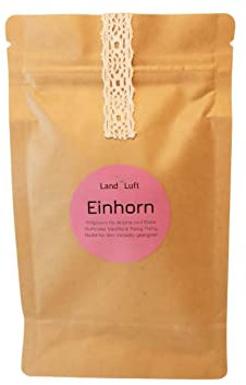 Duft Potpourri Einhorn im Nachfüllpack Bunter Gute Laune Duft und Dekoration für zu Hause 100% naturreine ätherische Öle Vanille Ylang Ylang