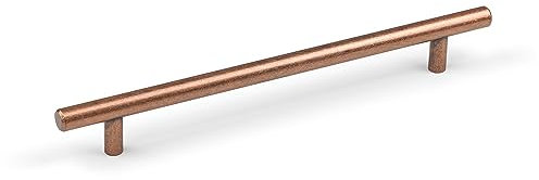 Antique Copper Kitchen Cupboard Bar Handle with 192mm Centres