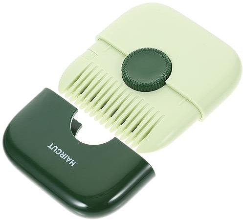minkissy Schlankes Haarschneidegerät Rasiermesserfransen Frisurenwerkzeug Friseur-haarschneidekämme Doppelseitiger Schneidkamm Haarverdünnungskamm Rasierkämme Zum Abs Baby Tragbar Verdünner