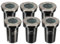 Oxeo Spots encastrables X6 - Extérieur - Couvercle INOX - pour Ampoule LED GU10 - Etanche IP67 - Spot terrasse - Éclairage Jardin