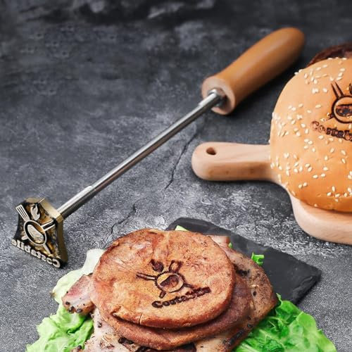 Custom Branding Iron for Food | Meat Branding Iron for Grilling | Meat Brander Steak Branding Irons Personalized | BBQ Branding Iron | Cake Branding Iron | Branding Iron for Wood and Leather