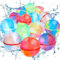 Water Balloons 12 Stück Wiederverwendbare WasserballonsSelbstschließend, Wasserbomben Splash Bälle, Einfaches und schnelles Befüllen, Wasserspielzeug Pool Spielzeug Strandspielzeug für Sommer
