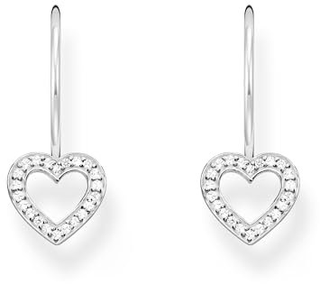 Thomas Sabo Ohrhänger in Herzform 925 Sterlingsilber H2292-051-14