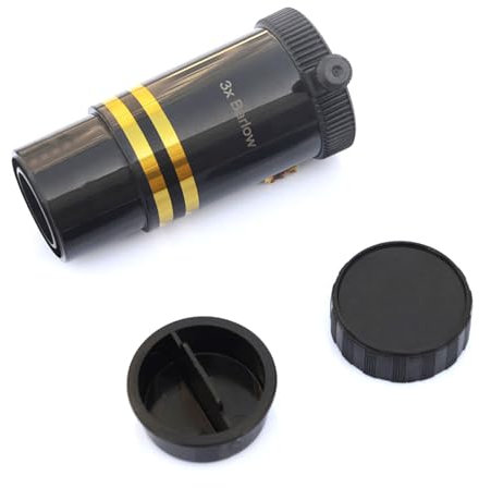 Barlowlinse 3,1 cm (1,25 Zoll), 3 voll lackierte Objektive für Vollmetallobjektive für Astrofotografie