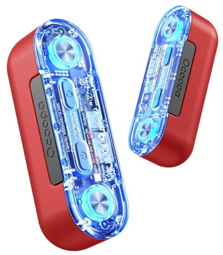 OCOOPA handwärmer elektrisch, 10000 mAh Split-Magnetic 2er-Pack, 4 Heizmodi, schnelleres Aufheizen handwärmer wiederverwendbar,handwärmer USB powerbank für Outdoor im Winter, UT2s GamerPro