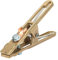 Uadme Pinza Di Massa Per Saldatrice, 260/300/500A Saldatura a Terra in Ottone a Forma di A, Morsetto per Saldatura per Saldatrice per Vari Tipi di Attrezzature per Saldatura (260A)