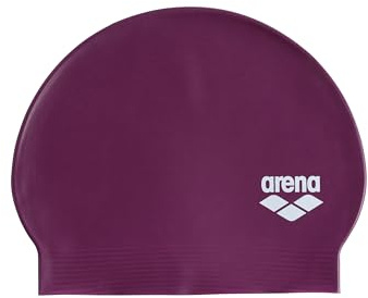 ARENA Unisex Soft Latex II Swim Cap for Women and Men Fitness Swimmers Intensive Training Durable Soft Elastic Bathing Flat Cap