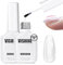 Vishine 2 * 16ml Gel Construction Ongle, 8-en-1 Builder Gel Transparent pour Extension d’Ongles et Modelage Renforcement Nail Art Manucure de Réparation
