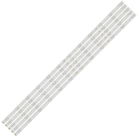 WHARGTSL LED Backlight 12 Lamp Strip Fit For Philips 43 TV LB43014 V0_00 TPT430U3 EQLSJA.G 43PUS6501 43PUS6101 43PUS6201 43PUS7202 43PUH6101