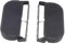 Jiuvaso Pédale Avant pour Vélo électrique, Repose-Pieds, Repose-Pieds Large, Plat et Pliable, Antidérapant, Pédale de Vélo pour Vélo électrique