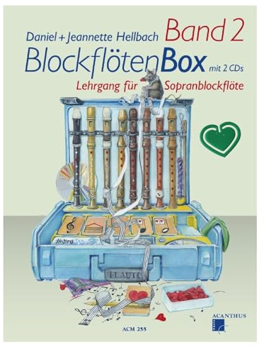 Blocklöetnbox Band 2 - die beliebte Flötenschule von Daniel und Jeannette Hellbach - ACM255