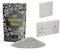 Argent 150 g de paillettes murale pour émulsion + autocollant pour interrupteur et cache- prise Idéal pour l'intérieur et l'extérieur (lot)