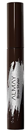 Almay Brow Styler Eyebrow Gel, Dark Brown, 1 Count