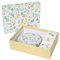 Baby Art Gift Box, Geschenk-Set inkl. 1x Magic Box, DIY Gipsabdruck Set für Baby Handabdruck oder Fußabdruck, sowie 3x kleinen Design Geschenkboxen, Toucans Limited Edition von Mr. & Mrs. Clynk