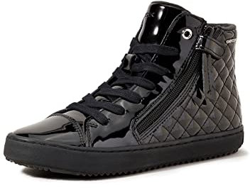 Geox J Kalispera Girl D, Sneakers Bambine e ragazze, Nero (Black), 37 EU
