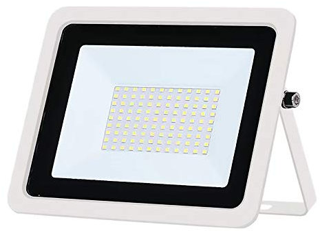 Projecteur LED extérieur ultra-fin 220V, IP68 étanche, projecteur LED extérieur, éclairage de sécurité, utilisé dans le garage de la cour de jardin, blanc chaud 30W