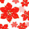 WILLBOND Weihnachtsstern, Pailletten, Weihnachtsblumen, künstliche Blumen, Pailletten, Hochzeit, Ornamente, Spanien, Weihnachten, Silvester (Rot, 24)
