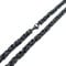 Dsnyu Herren Halsketten, 80CM Königskette, Schwarz Ketten Edelstahl zum Jubiläum Breit 6MM