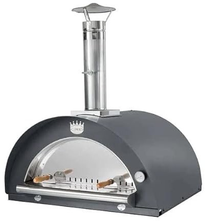 Forno A Legna Per Pizze In Acciaio 80x60 Cm Family Clementi Da Esterno