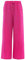 Zwillingsherz Musselin Hose aus 100% Baumwolle – Hochwertige Sommerhose für Damen Frauen Mädchen - Marlenehose Freizeithose Culottes - Strandhose locker luftig perfekt, Rosa, S-M, (16750.3S/M)