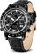 PINIDOUS Uhren Herren Analog Quarz Chronograph Herrenuhren wasserdichte Digitale Armbanduhr Business Edelstahl Herrenuhr mit Stoppuhr Alarm Countdown Dual Dial Time LED