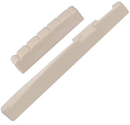 Left Handed Acoustic Guitar Saddle Nut Slotted for Guitar Parts Accessories