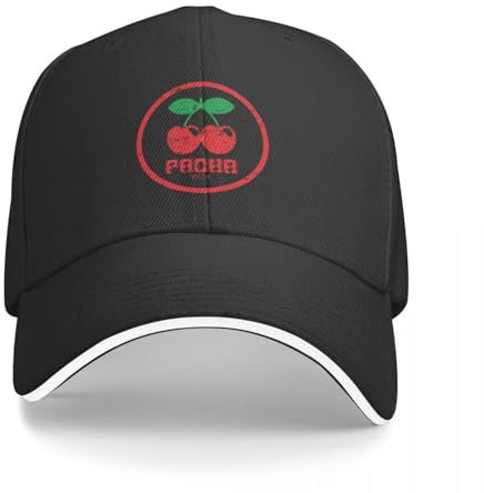 KOSOEII Gorra de béisbol Pacha Ibiza Gorra de béisbol con diseño de Cereza desgastada, Gorra de Fiesta, Gorra de Sol, Gorra de Mujer, Gorra de Hombre