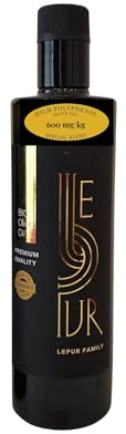 Special Blend - High Polyphenol, Croatian Extra Virgin Olive Oil - 600mg/kg. Cold Pressed, Gold Award Winning, Flos Olei recognised as a top oil in the world. 500ml
