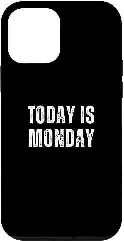 Today Is Monday - Vintage Daily Calendar Monday Case for iPhone 12 mini