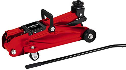 Einhell Cricchetto idraulico carrellabile CC-TJ 2000 (portata 2 t, altezza in. 13.5 cm, altezza max 33 cm)