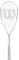 Wilson Squash-Schläger, Tempest Lite, Unisex, Kopflastige Balance, weiß/silber, WR006510H0