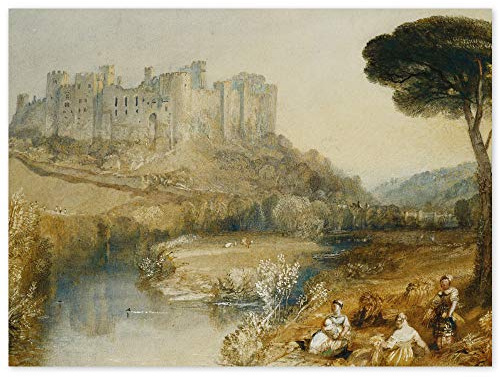JUNIWORDS Poster, Joseph Mallord William Turner, Ludlow Castle, 80 x 60 cm