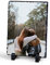 Schieferplatte mit Foto Schiefertafel mit Ständer Personalisierte Foto auf Schiefer Benutzerdefinierte Bilderrahmen mit Individuellem Fotodruck für Geburtstaggeschenk Weihnachtengeschenk 15X20cm