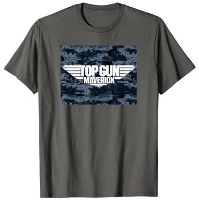 Top Gun: Maverick Digital Camo Box Up Logo T-Shirt