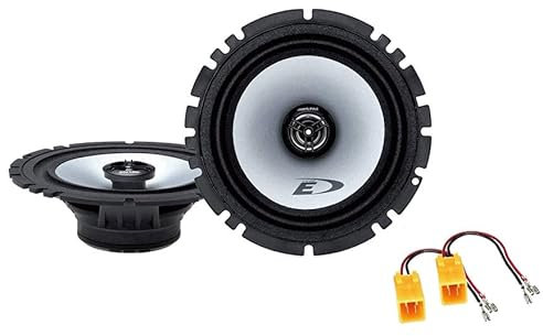 Kit 2 Casse Coassiali ALPINE SXE-1725 Anteriori compatibili con Fiat Punto 188 2 Serie dal 1999 al 2005 + 2 Connettori