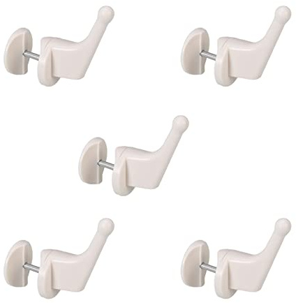ZYNCUE Heizkörper-Kleiderhaken, Handtuchhalter, Zubehör, Heizung, Trockengestell, Haken für trockene Bademäntel, Unterwäsche, Schrank, 5 Stück