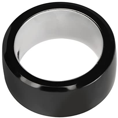 Keenso NFC Smart Ring, Universal Sensing NFC Ring Tai Chi Design 128 GB Speicher Zwei Büro-Energiesteine für das Telefon (L)