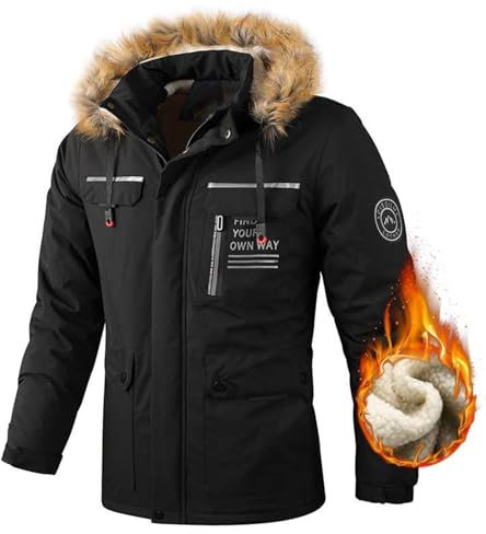 fliegerjacke leder lammfell parka herren wasserdicht trenchcoat herren schwarz kurz vintage cordjacke & weste mit aufschlägen für männer winterjacke männer daunen