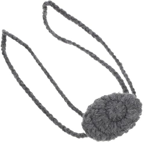 NIDONE Cache-nez en coton à carreaux cache-nez d'hiver pour un nez froid coupe-vent doux et confortable cache-nez anti-pollen mitaine élastique protège-nez pour femme et homme gris