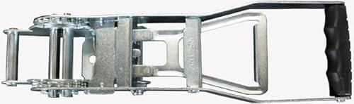 Zurrgurt mit Langhebelratsche einteilig GELB B50mm x L8m Spanngurt Ratschengurte 5000daN 5t