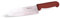 BBQ King Coltello BBQ Santoku 18 cm by Ambrogio Sanelli, Lama in Acciaio Tedesco, Impugnatura Ergonomica con Antiscivolo, Perfetto per BBQ, 100% Made in Italy, 18 cm