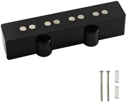 Phrilam Alnico V JB Micro basse électrique 4 cordes Micro basse Style ouvert