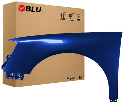 BLU Kotflügel Passend für Volkswagen Passat B6 LD5Q Links Blau | 2005-2010 | Vorderseite Vorne | Lackiert | Einbaufertig